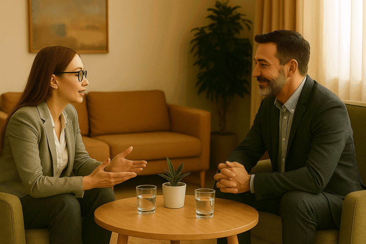 20250926_1513_Casual Conversation Setting_remix_01k626z44wfdxtvajdpefwpqn2